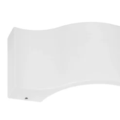 Aplique LED para exterior Jace, blanco