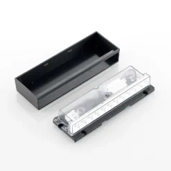 Aplique LED para exterior Jarte de Lindby, 24 cm, down, gris, IP65
