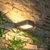 Aplique LED para exterior Juna, antracita, aluminio, IP54, 830