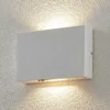 Aplique LED para exterior Katla de aluminio