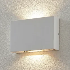 Aplique LED para exterior Katla de aluminio