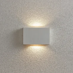 Aplique LED para exterior Katla de aluminio