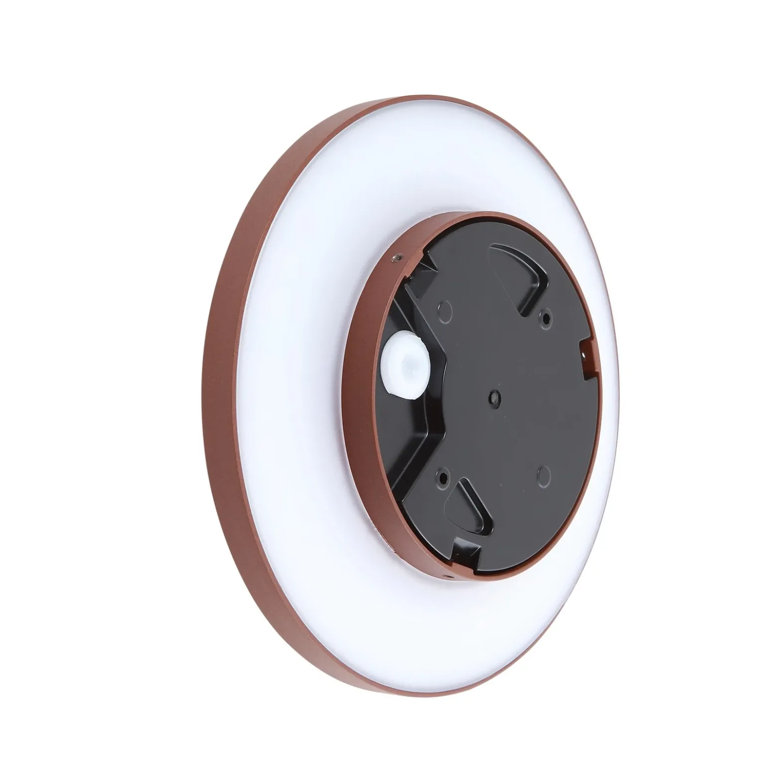 Aplique LED para exterior Kayana de Lucande, color óxido, aluminio, 24 cm