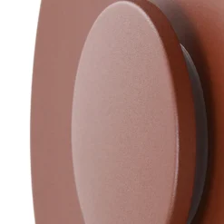 Aplique LED para exterior Kayana de Lucande, color óxido, aluminio, 24 cm