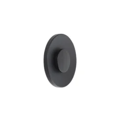Aplique LED para exterior Kayana de Lucande, negro, aluminio, 24 cm