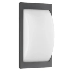 Aplique LED para exterior 069LEDSEN, grafito, sensor