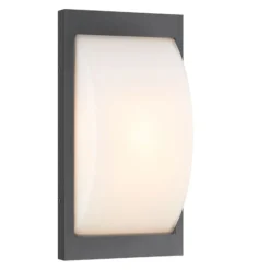 Aplique LED para exterior 069LEDSEN, grafito, sensor