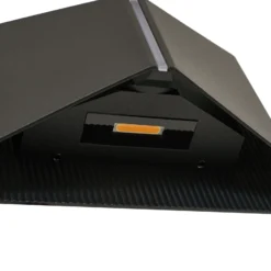 Aplique LED para exterior Lindby Anlira, negro, Up & down, IP65