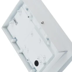 Aplique LED para exterior Lindby «Ismael», blanco, aluminio, altura 26,8 cm