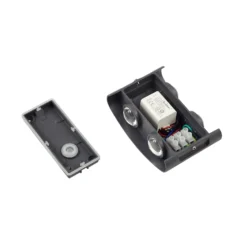 Aplique LED para exterior Lindby Ithan, 2 luces, antracita, 12 cm
