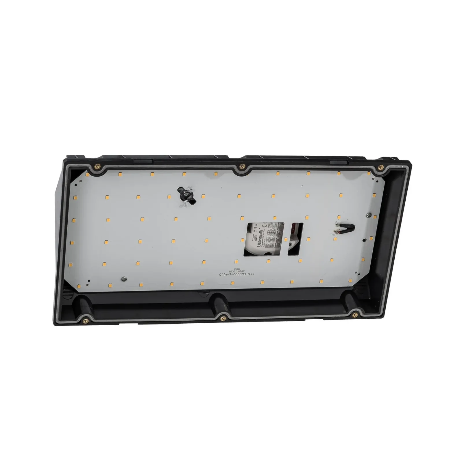 Aplique LED para exterior Lindby Abby, gris, plástico, IP65