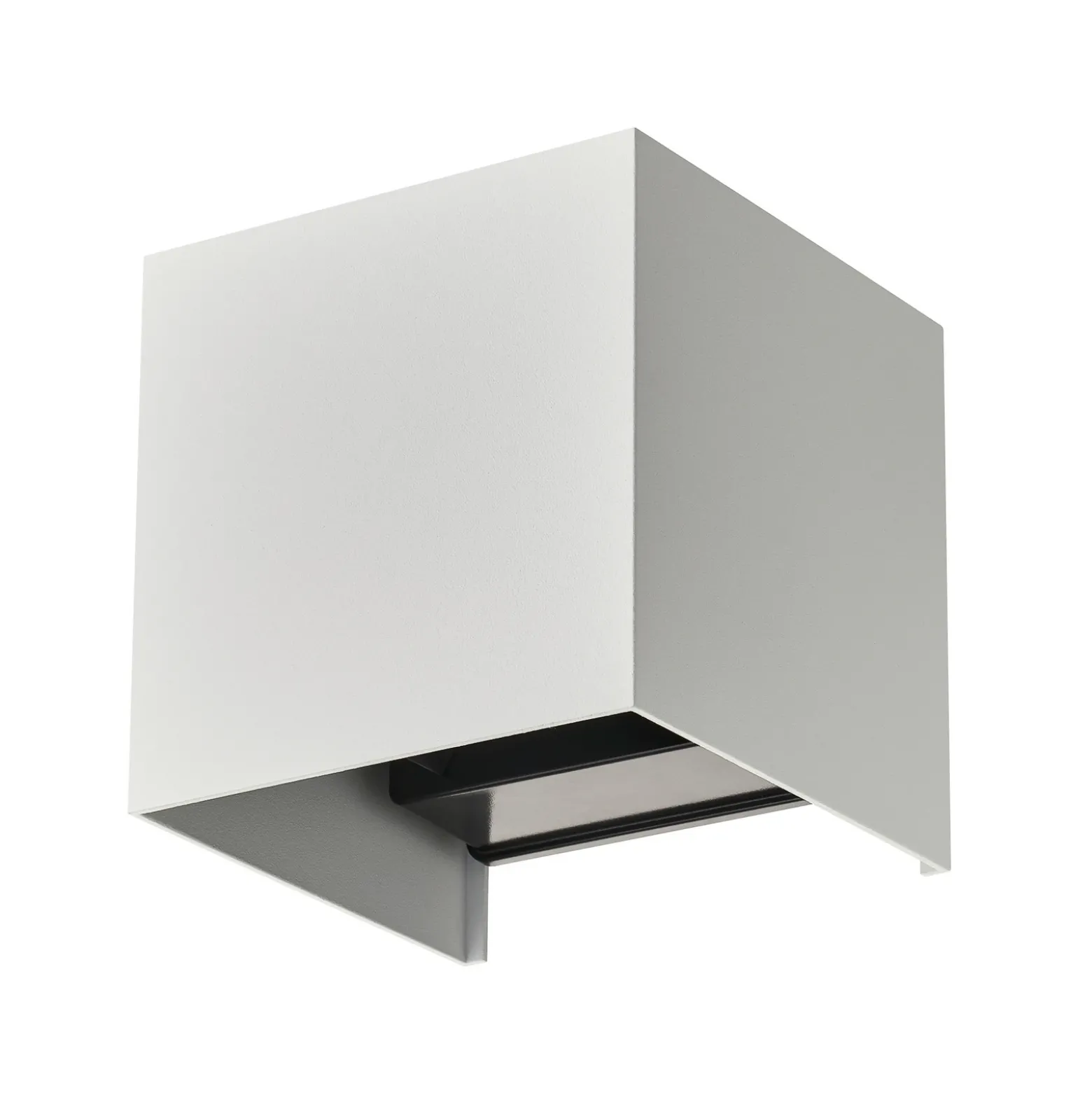 Aplique LED para exterior Lindby Smart Dara, 10 cm, blanco, CCT Tuya