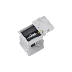 Aplique LED para exterior Lindby Nivar, angular, blanca, 10 cm, IP54