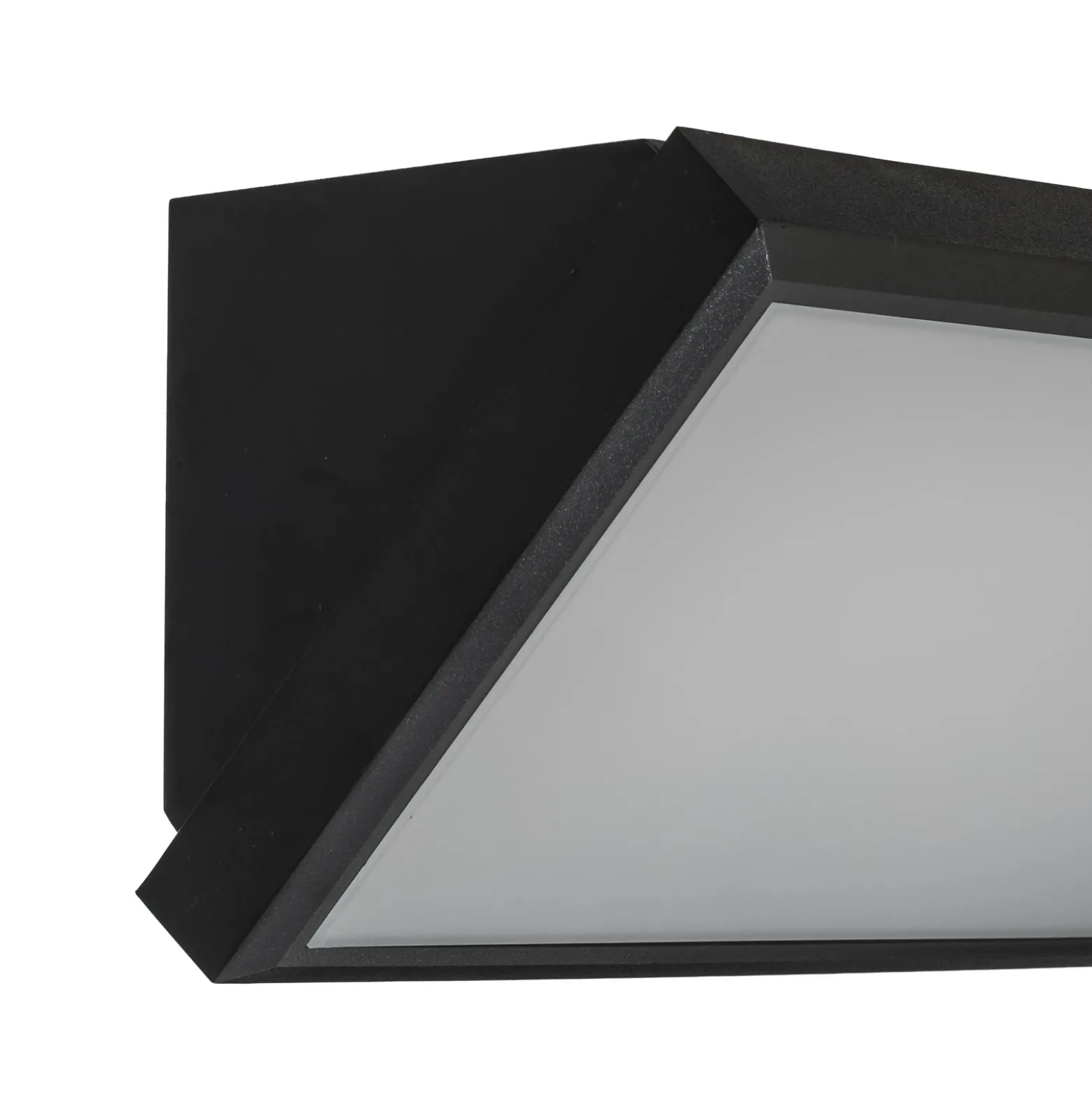 Aplique LED para exterior Lindby Abby, sensor, IP65, gris oscuro