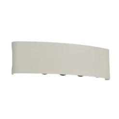 Aplique LED para exterior Lindby Ithan, 5 luces, blanco, 27 cm
