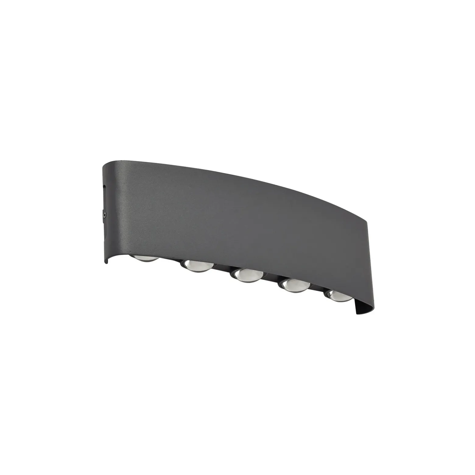 Aplique LED para exterior Lindby Ithan, 5 luces, antracita, 27 cm