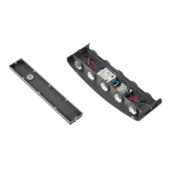 Aplique LED para exterior Lindby Ithan, 5 luces, antracita, 27 cm