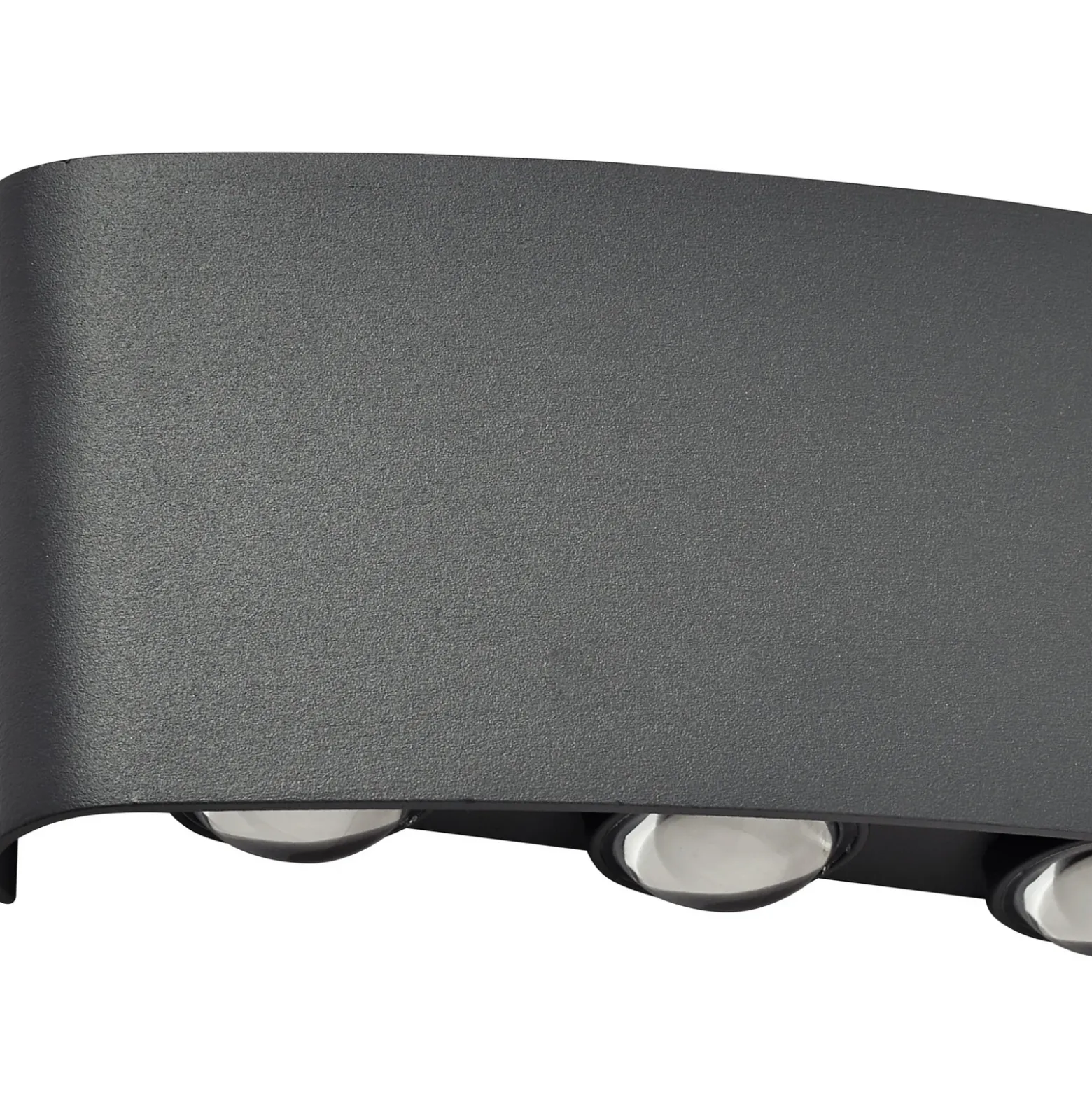Aplique LED para exterior Lindby Ithan, 5 luces, antracita, 27 cm