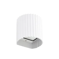Aplique LED para exterior Lindby Ralino, blanco, 2 luces, IP65