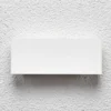 Aplique LED para exterior Lindby Safira, metal, arriba/abajo, IP44