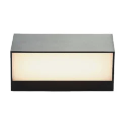 Aplique LED para exterior Lindby Nienke, 23 cm, resistente al agua salada, IP65