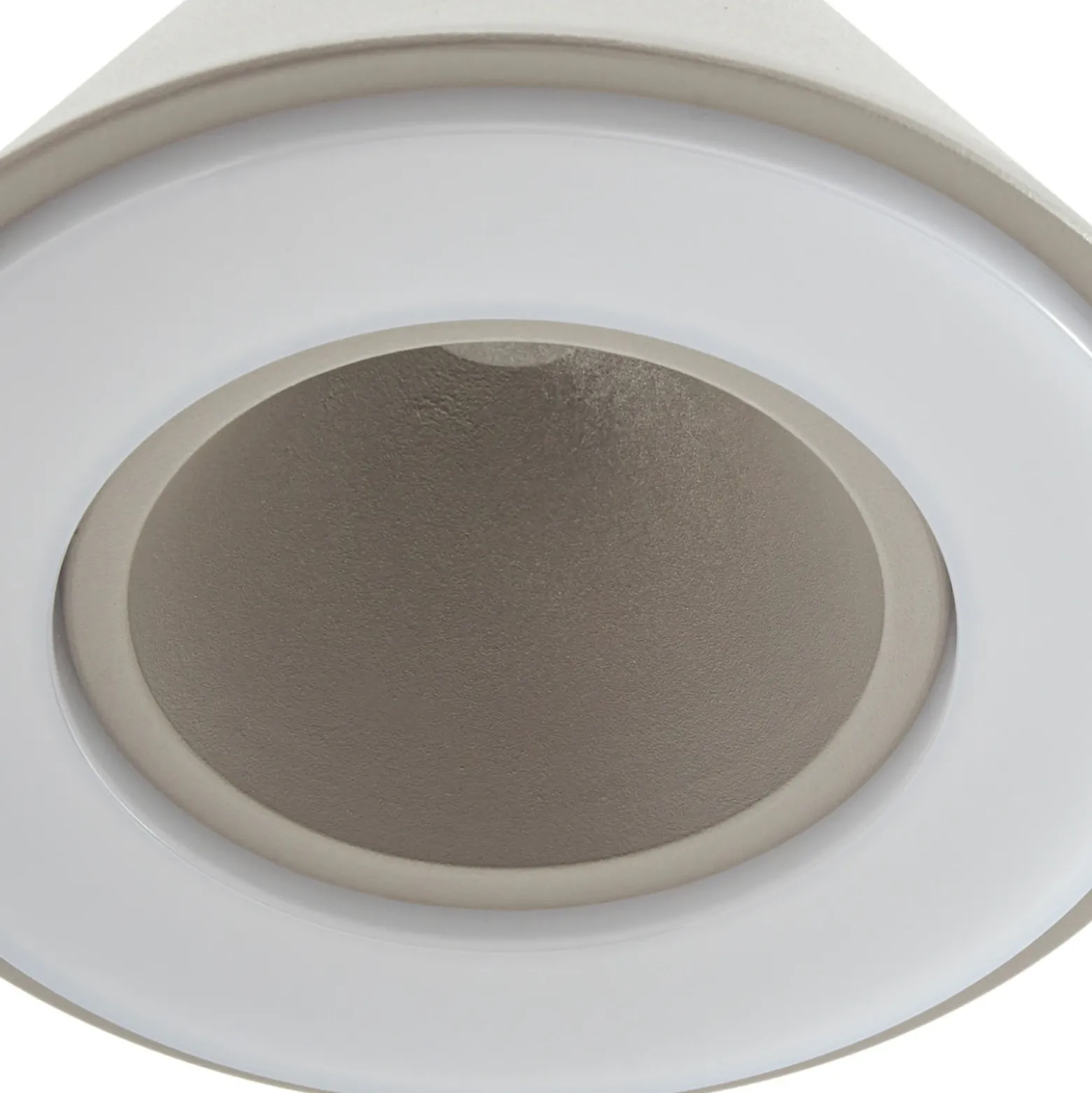 Aplique LED para exterior Lindby Soran, color topo, metal, IP44