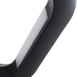 Aplique LED para exterior LOOP de Lucande, negro, IP44, metal