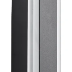 Aplique LED para exterior Lucande Ilora, negra, 100 cm, CCT, IP65