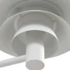 Aplique LED para exterior Lucande Montaro, blanca, IP54, con sensor
