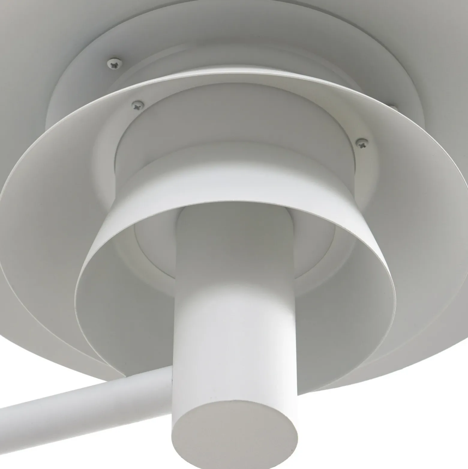 Aplique LED para exterior Lucande Montaro, blanca, IP54, con sensor