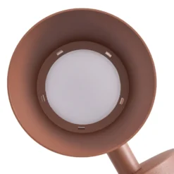 Aplique LED para exterior Lucande Meravi, marrón, 2 luces, IP44