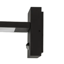 Aplique LED para exterior Lucande Silvan, color antracita, con sensor, IP54