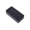 Aplique LED para exterior Lucande Tiburia, negro, aluminio