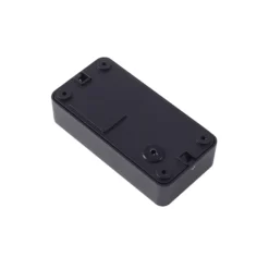Aplique LED para exterior Lucande Tiburia, negro, aluminio