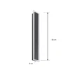 Aplique LED para exterior Lucande Ilora, negra, 60 cm, CCT, IP65