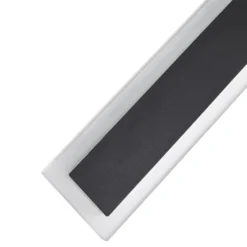 Aplique LED para exterior Lucande Ilora, negra, 60 cm, CCT, IP65