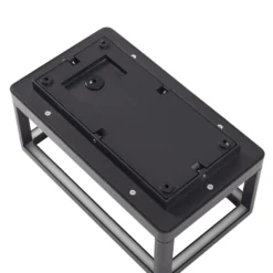 Aplique LED para exterior Lucande Thorvid, altura 26 cm, negro