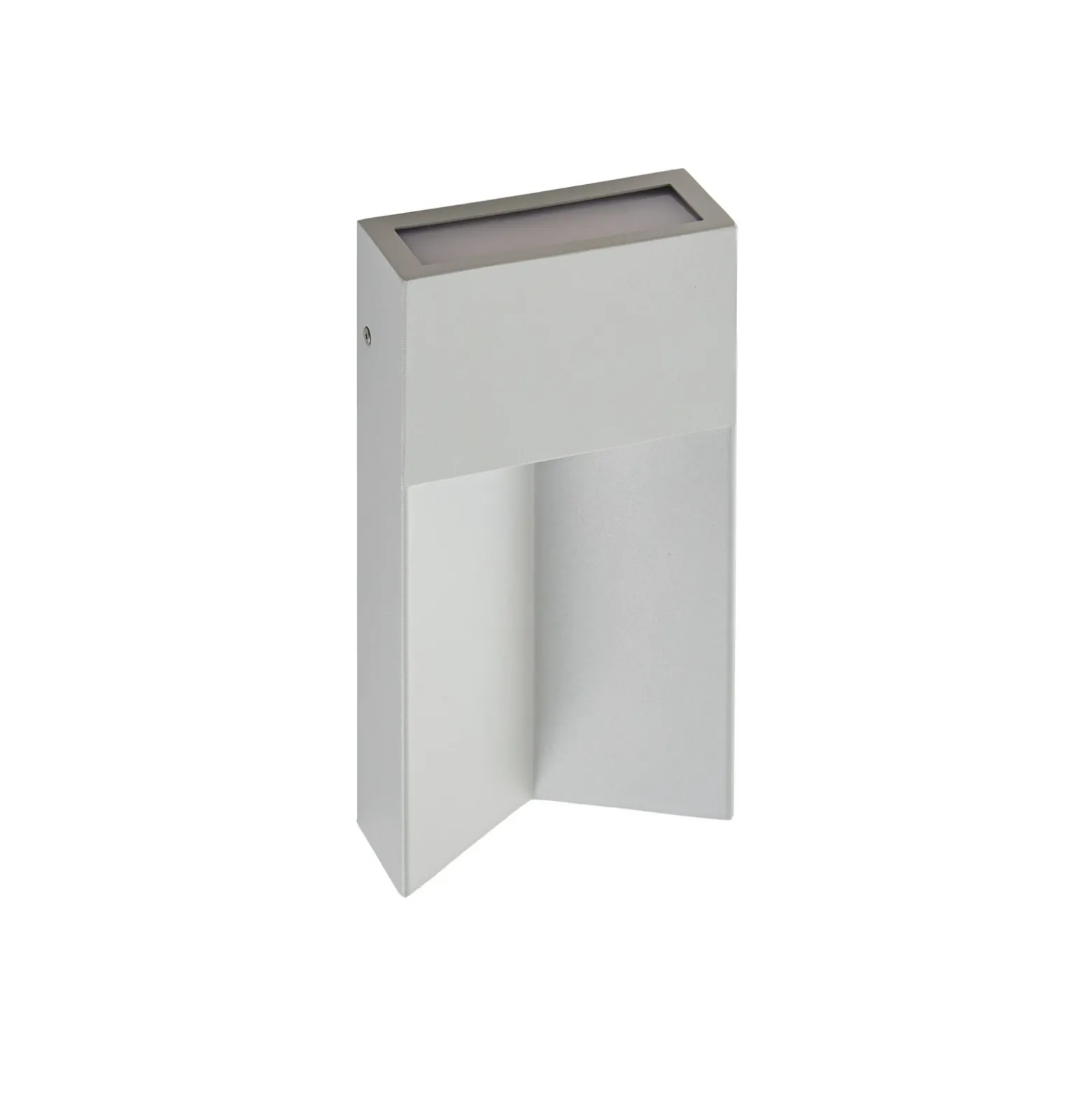 Aplique LED para exterior Lucande Kaholo, gris claro, CCT, IP44