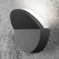 Aplique LED para exterior Matera luz hacia arriba