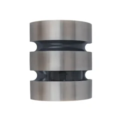 Aplique LED para exterior MAYA, acero inoxidable, altura 18 cm, IP44
