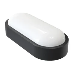 Aplique LED para exterior MEGATRON Zella Neo XL, negra, IP54