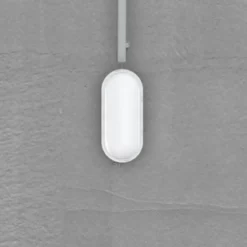 Aplique LED para exterior MEGATRON Zella Neo XL Sensor, blanco, IP54