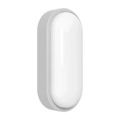 Aplique LED para exterior MEGATRON Zella Neo XL Sensor, gris, IP54