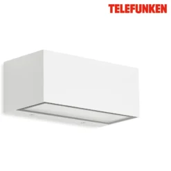 Aplique LED para exterior Monaco arriba/abajo blanco