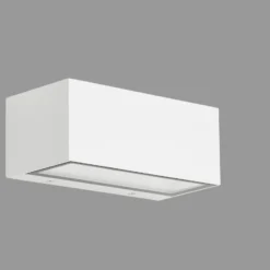 Aplique LED para exterior Monaco arriba/abajo blanco