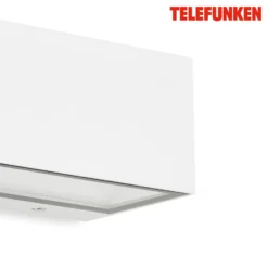 Aplique LED para exterior Monaco arriba/abajo blanco