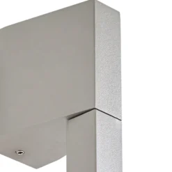 Aplique LED para exterior Neano de Lindby, 90 cm, gris piedra, IP54