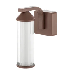 Aplique LED para exterior Neravio de Lindby, óxido, altura 26 cm, IP54