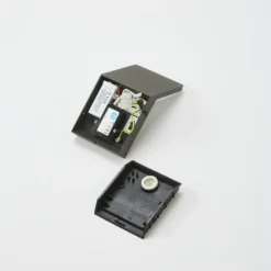 Aplique LED para exterior Nevio, metal, antracita, sensor
