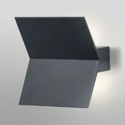 Aplique LED para exterior OSRAM ENDURA STYLE BAT, gris oscuro IP44